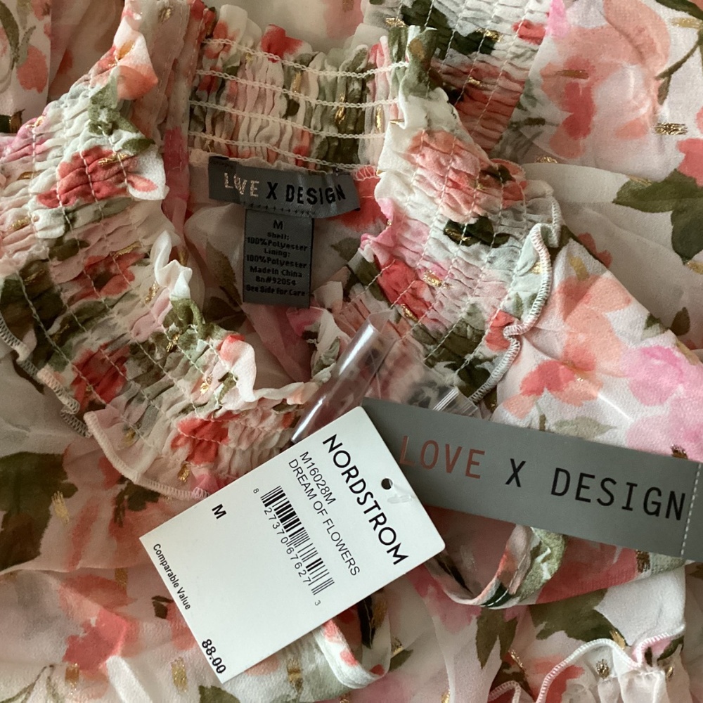 Love By Design Marion Smock Neck Babydoll Dress - Picture 13 of 16